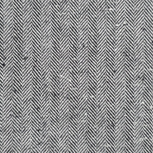 Flint and Tinder Shirt Mens Large Gray Herringbone Button Down Long Sleeve Twill - Picture 4 of 11